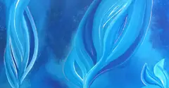 Flammes bleues