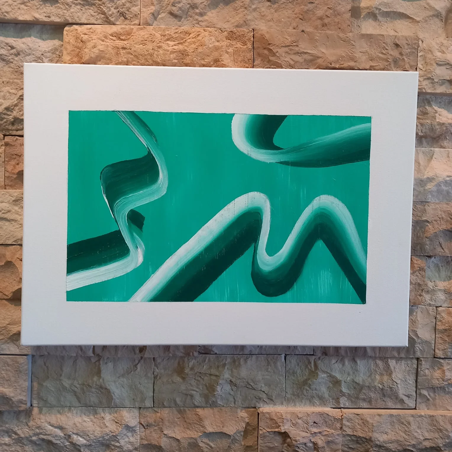 La route verte, On the wall