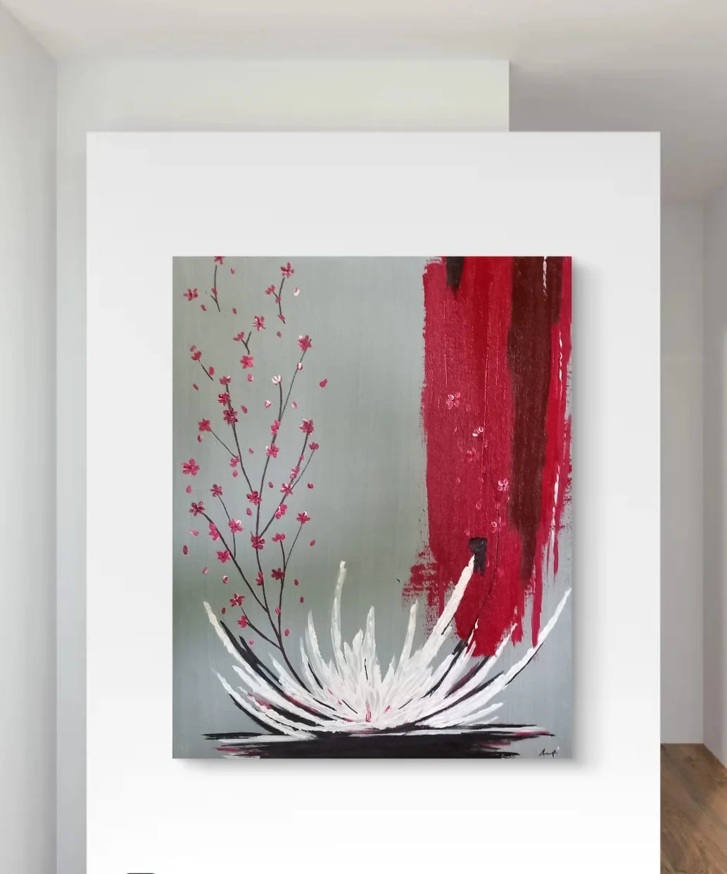 La petite fleur, In a room